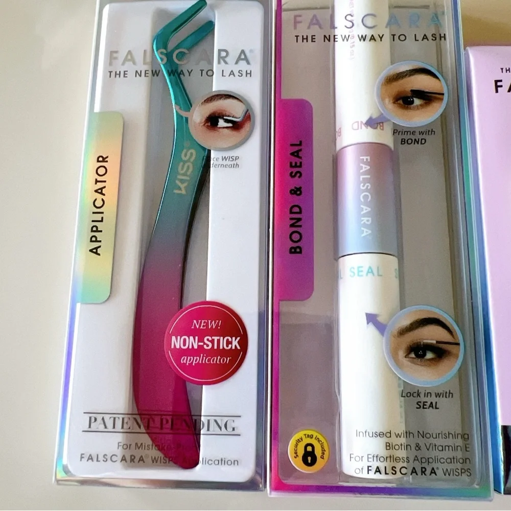 Falscara bundle - bond applicator lash refill kit